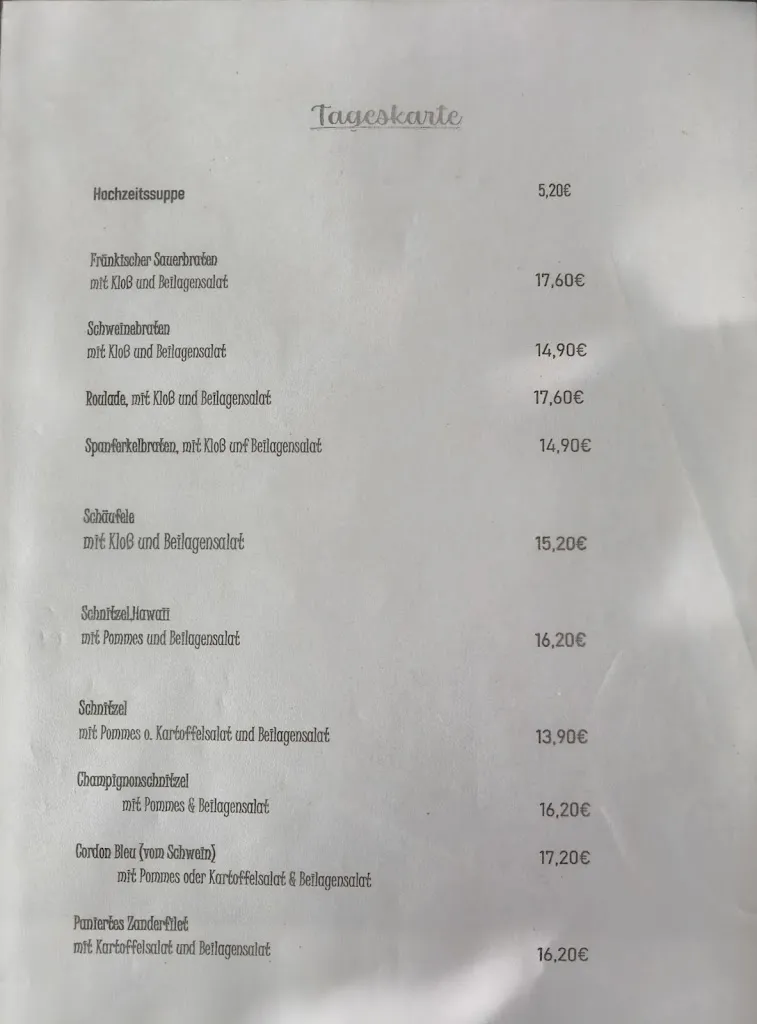 Menu_Speisegaststätte 