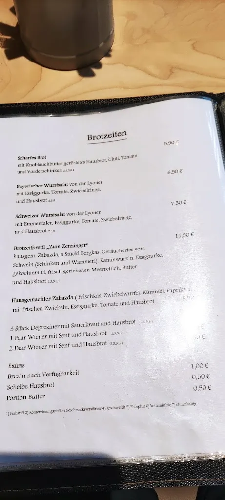 Menu_Wirtshaus zum Zenzinger - Christoph Zenzinger_Fischbachau_immagine_2