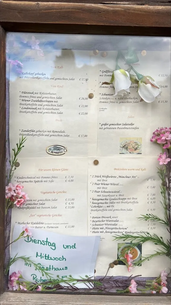 Menu_Gasthaus Marbach_Fischbachau_image_1