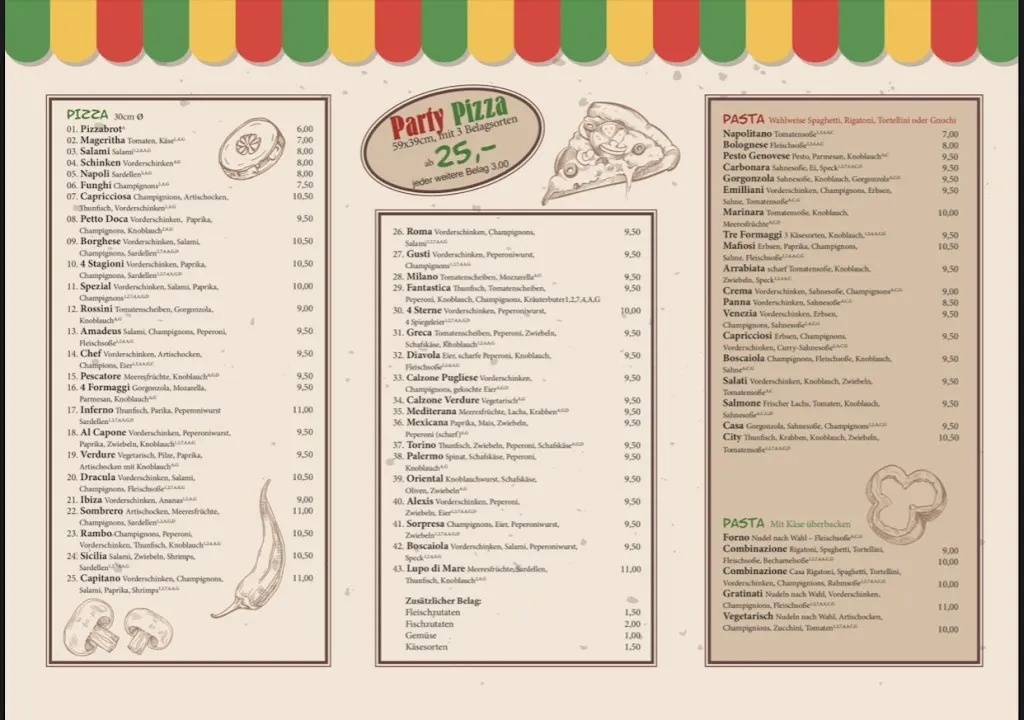 Menu_EL HUMANO Pizza & Pasta_Gossersweiler-Stein_image_2