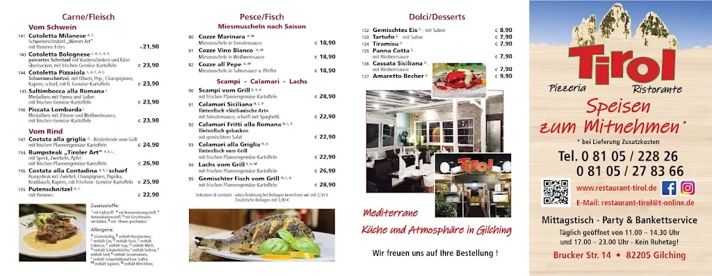 Menu_Restaurant Tirol_Gilching_immagine_2