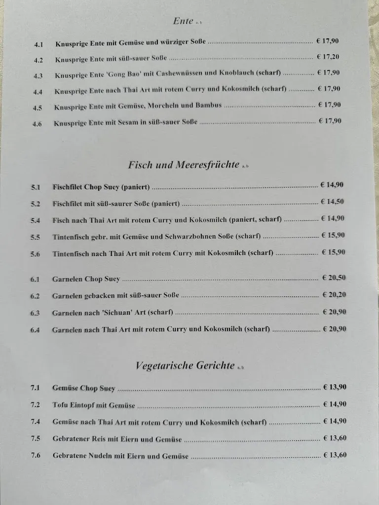 Menu_Restaurant Hang Zhou_Gilching_immagine_3