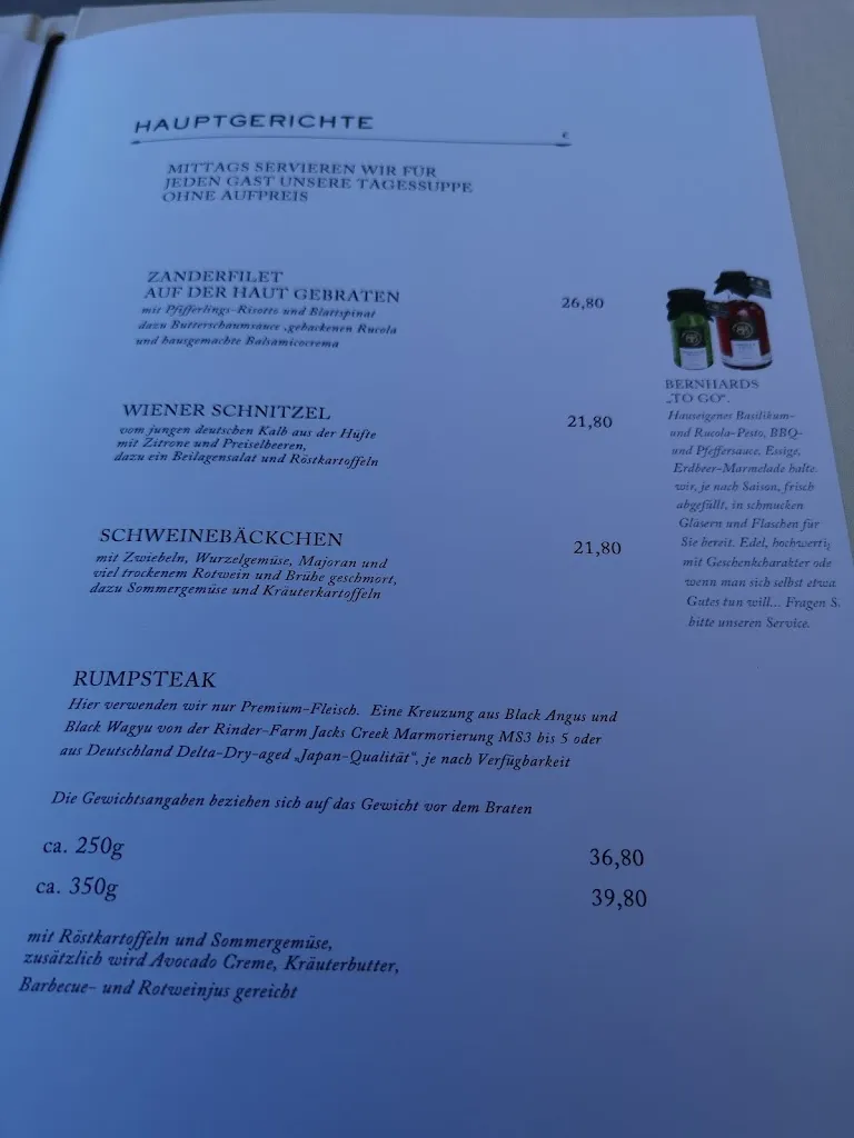 Menu_BERNHARDS Restaurant_Montabaur_immagine_2
