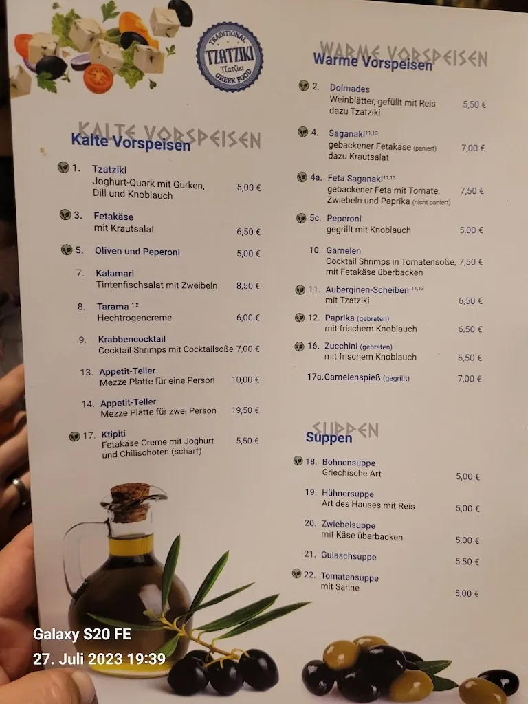 Menü_Restaurant Poseidon_Gerolstein_Bild_1