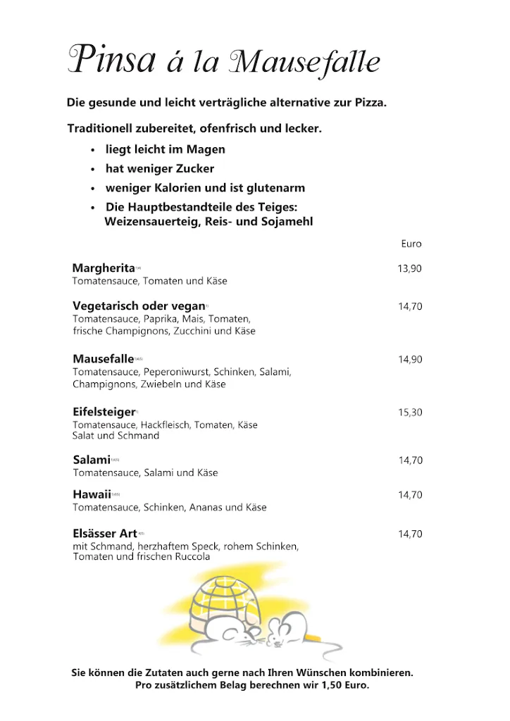 Menu_Café / Restaurant „Mausefalle“_Neroth_image_2