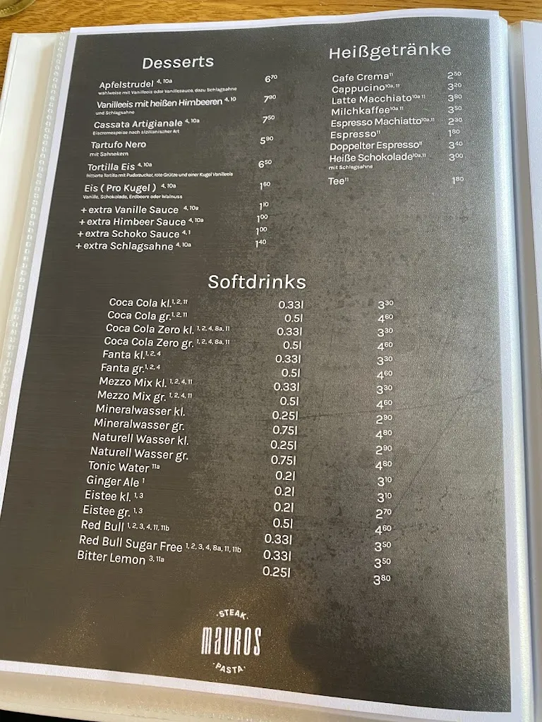 Menu_Mauros - Steak & Pasta im Pfälzer Hof_Sand_image_1