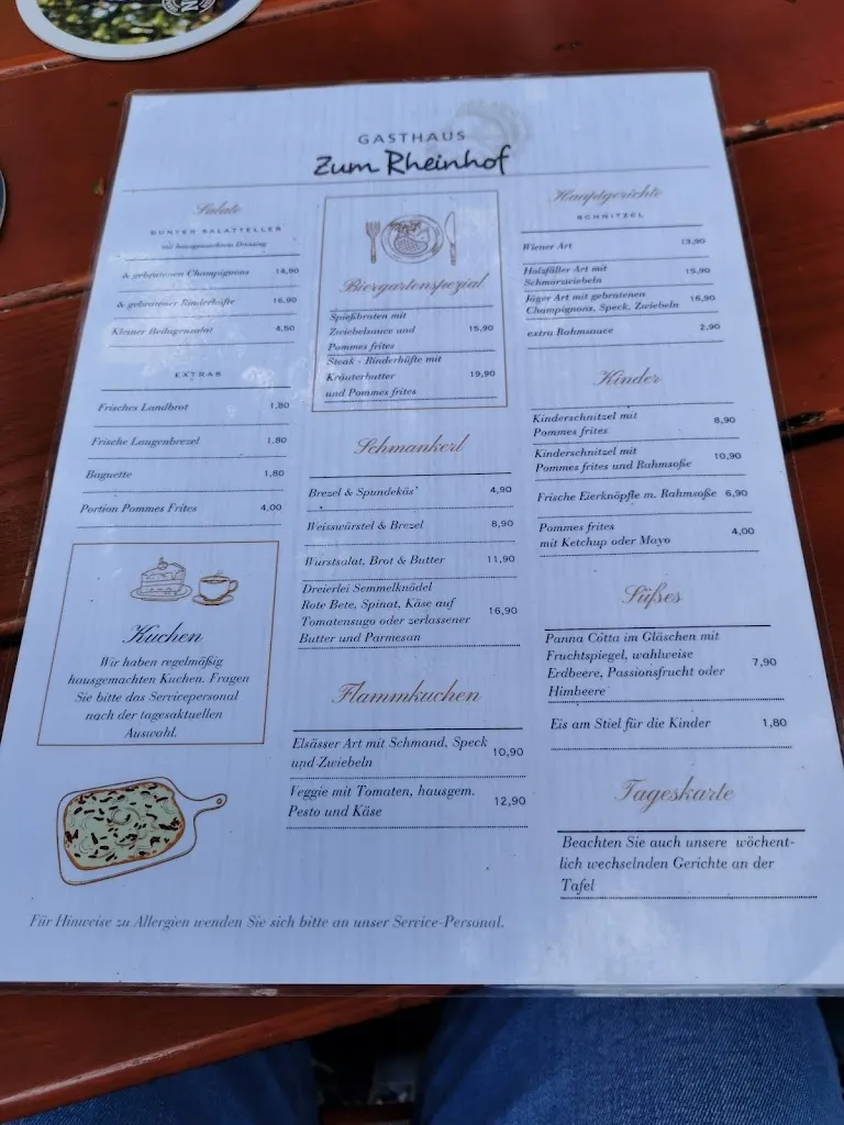 Menu_Gasthaus Zum Rheinhof_Guntersblum_image_1