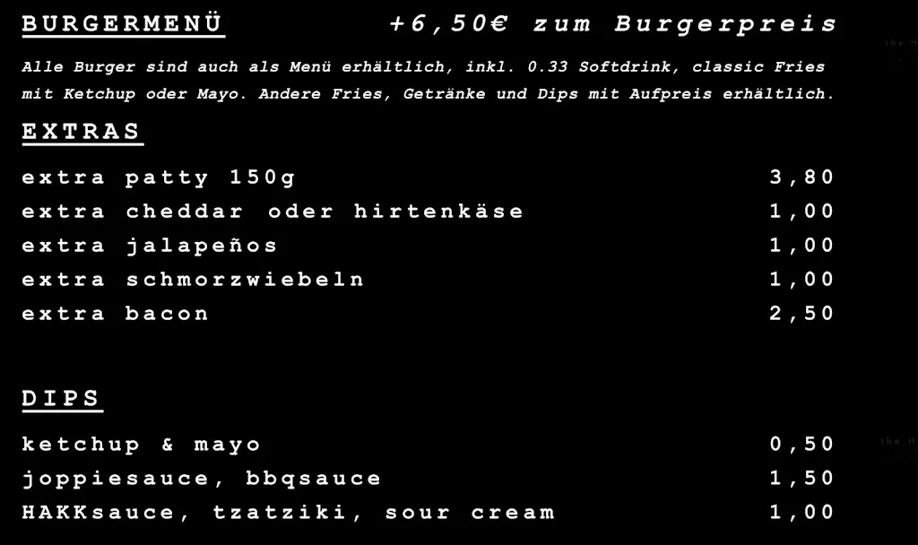 Menu_the HAKK burgers & co_Hachenburg_immagine_1