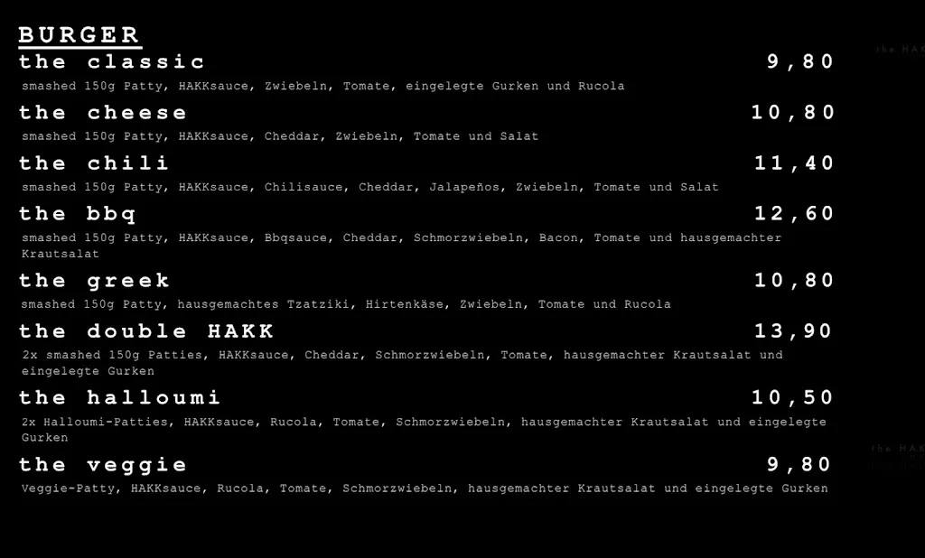 Menu_the HAKK burgers & co_Hachenburg_immagine_3