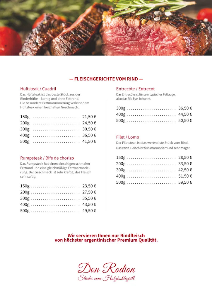Menu_Don Rodion Steakhaus_Hachenburg_immagine_1