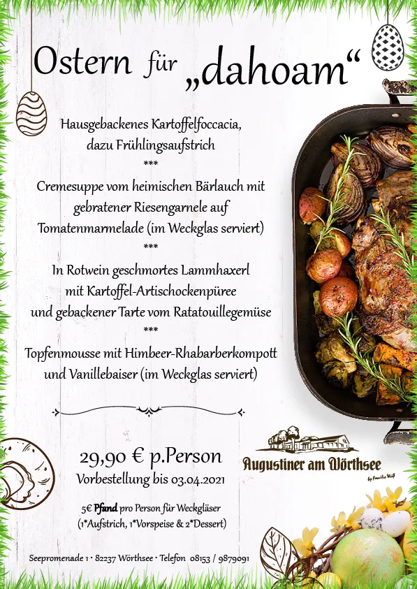 Menu_Augustiner am Wörthsee / Strandbad Fleischmann / Kiosk & Biergarten_Wörthsee_image_1