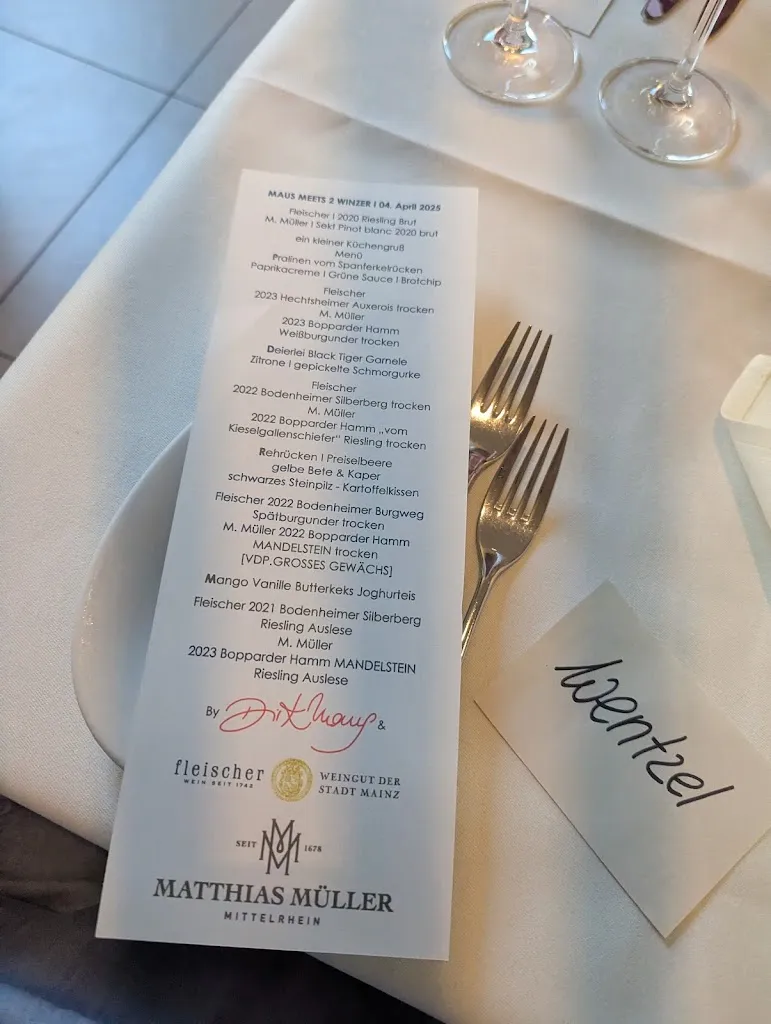 Menu_Sandhof Restaurant „Dirk Maus“_Rhein_image_3