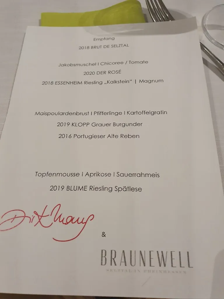 Menu_Sandhof Restaurant „Dirk Maus“_Rhein_image_4