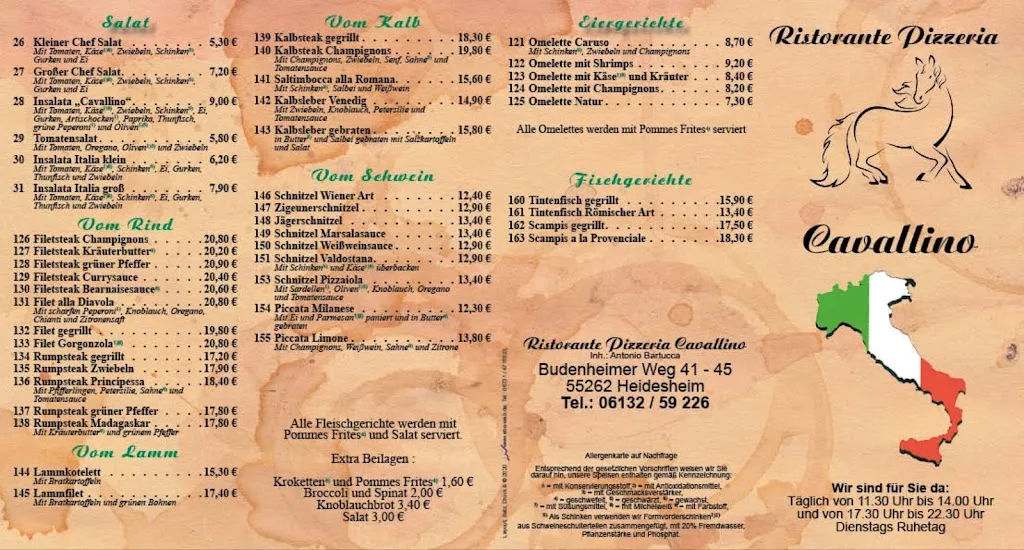 Menu_Restaurante Pizzeria Cavallino_Rhein_immagine_2