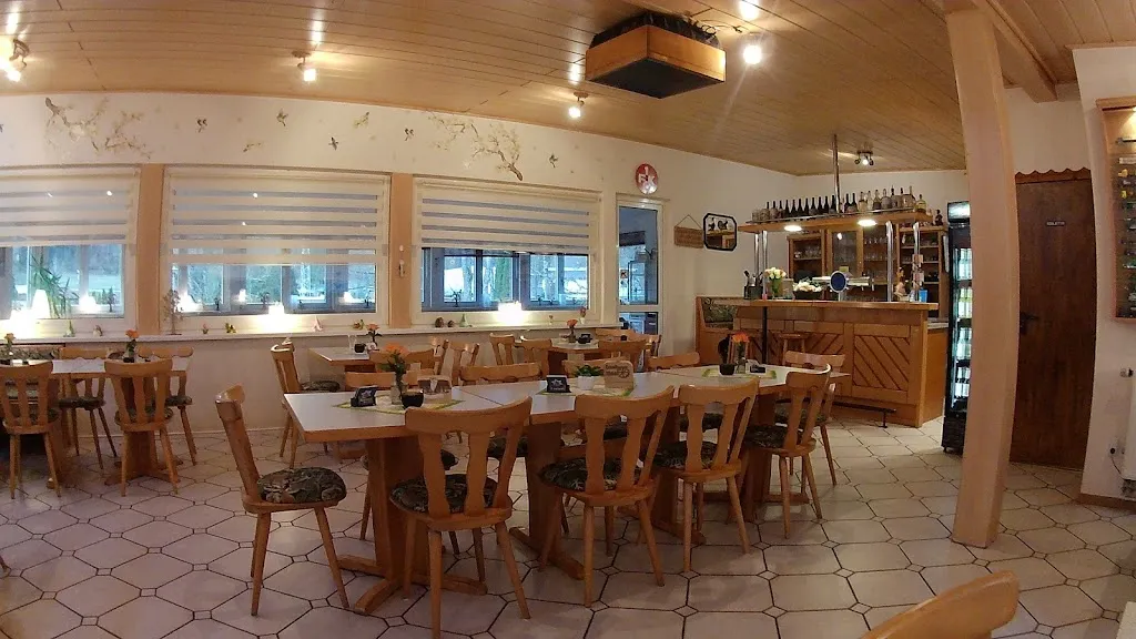 Geiselberger Mühle restaurant in Steinalben