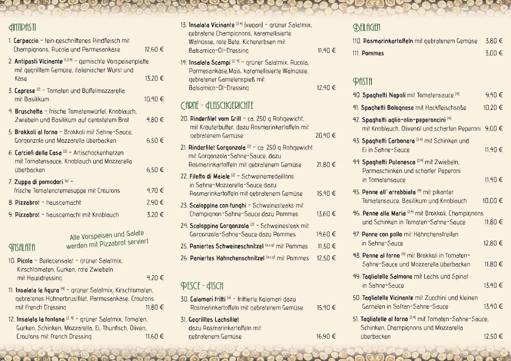 Menu_Vicinante Ristorante Pizzeria_Grafenrheinfeld_image_1