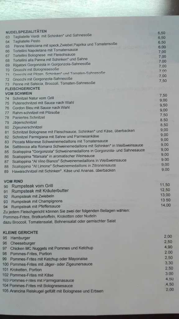 Menu_Pizzeria Napoli Lieferservice Haßloch_Haßloch_immagine_3