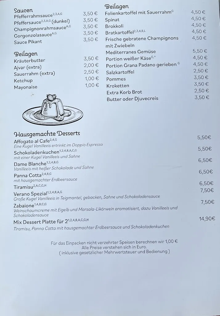 Menu_Restaurant Verano - Aachen_Aachen_image_1