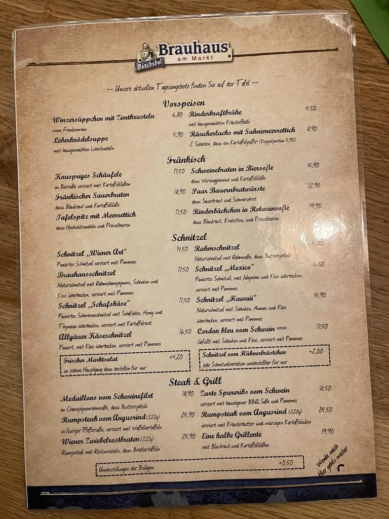 Menu_Brauhaus am Markt_Schweinfurt_image_1