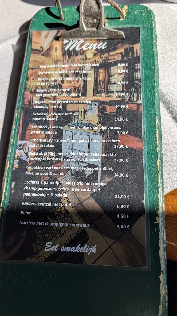 Menu_Schirra's Wirtshaus Zur Hohen Wurzel_Reinsfeld_immagine_2