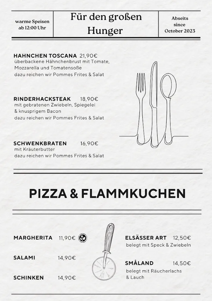 Menu_Annette's Café & Bistro Abseits und Minisoccer_See_image_4