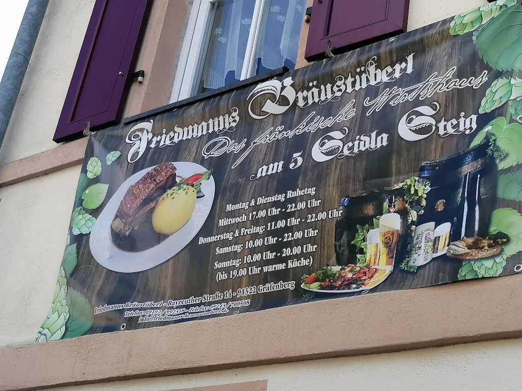 Menu_Friedmanns Bräustüberl – Wirtshaus & Biergarten in Gräfenberg_Gräfenberg_immagine_2