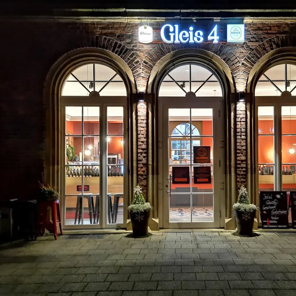 Gleis4 restaurant in Hoppstädten-Weiersbach