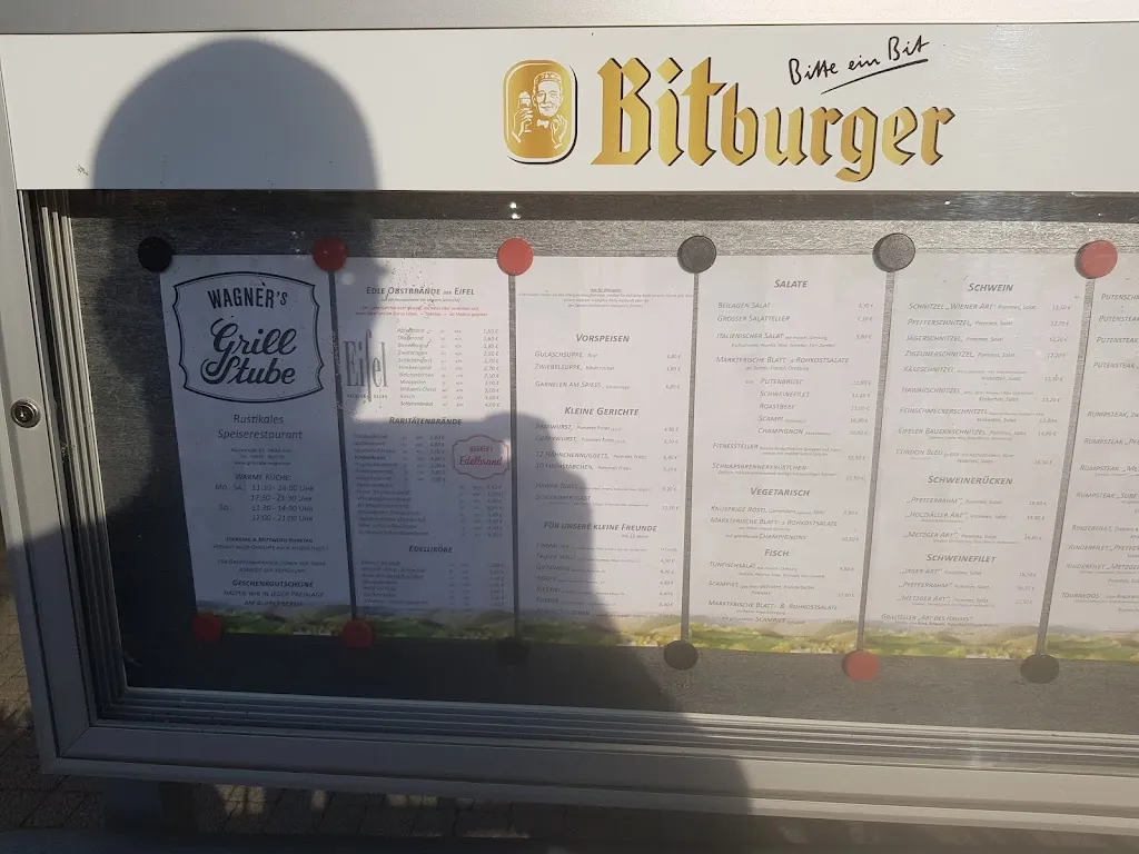 Menu_Wagner's Grillstube_Irrel_image_1