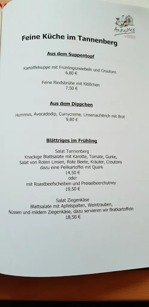 Menü_Annettes Gasthaus Tannenberg_Seeheim-Jugenheim_Bild_1