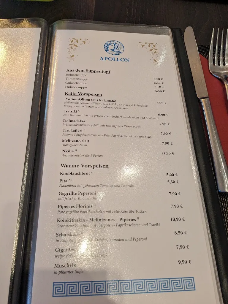 Menu_Restaurant Apollon_Kallstadt_immagine_1