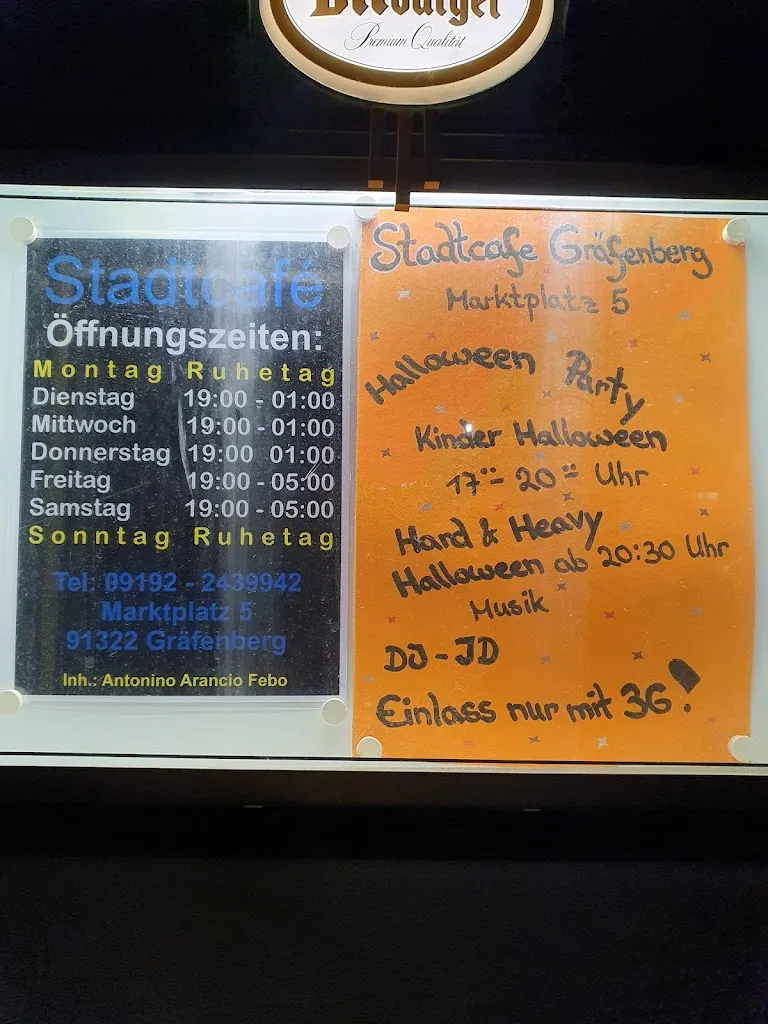 Menu_Stadtcafé Nachtcafé Gräfenberg_Gräfenberg_immagine_2