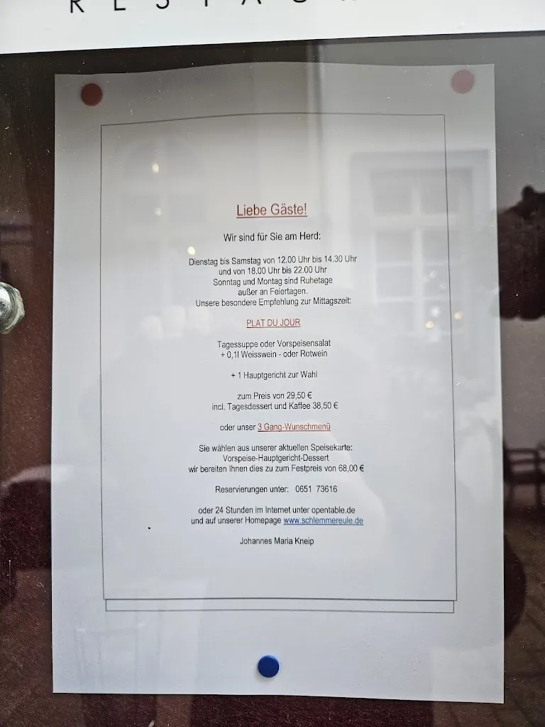 Menu_Schlemmereule - Trier_Trier_image_2