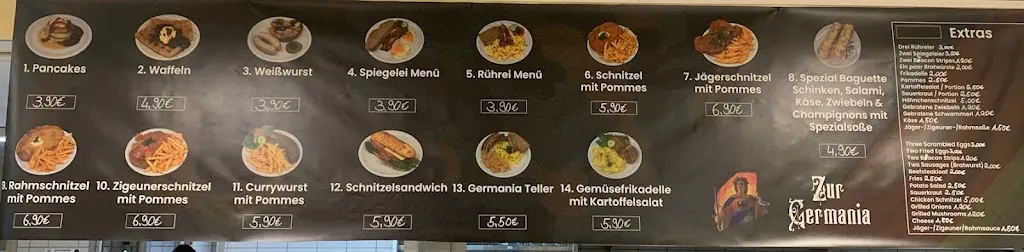 Menu_German Kantine_Grafenwöhr_immagine_1