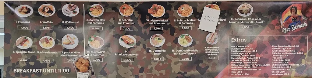 Menu_German Kantine_Grafenwöhr_immagine_2