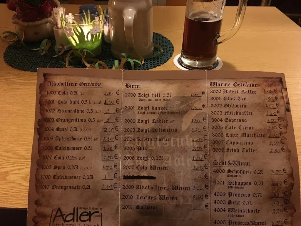 Menu_Zoiglstube Zum Adler_Grafenwöhr_imagen_4