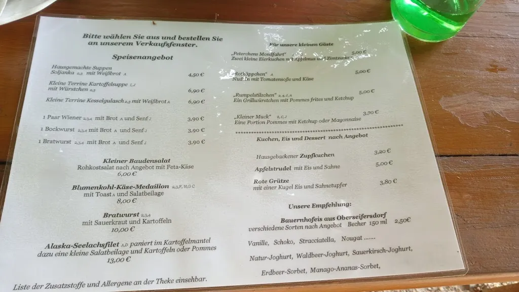 Menu_The Nuns' Rock Inn_Jonsdorf_image_1