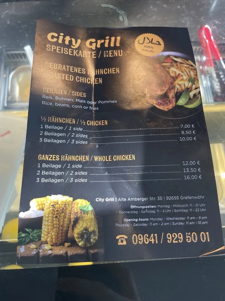 Menu_CityGrill_Grafenwöhr_immagine_1