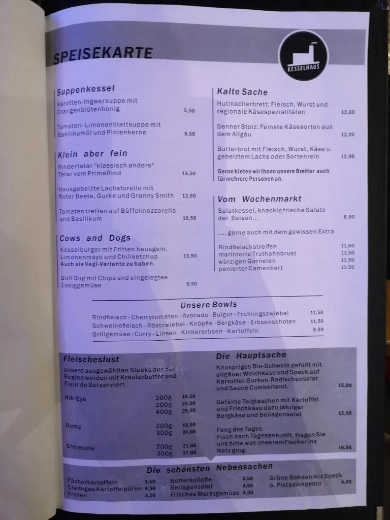 Kesselhaus Lindenberg restaurant in Allgäu