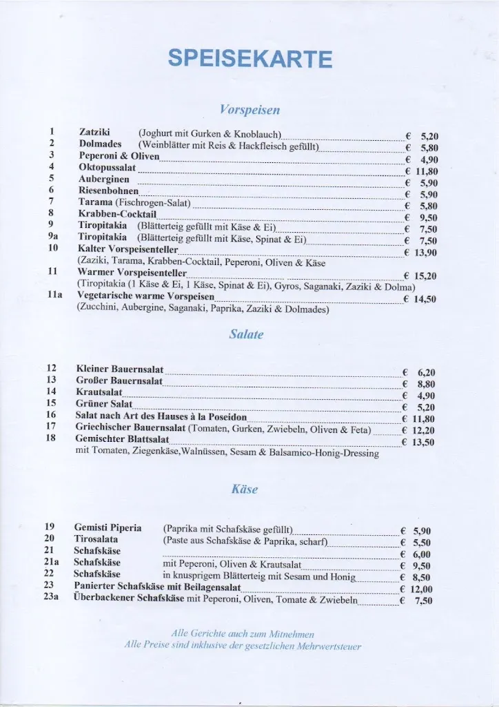 Restaurant Poseidon ristorante a Allgäu