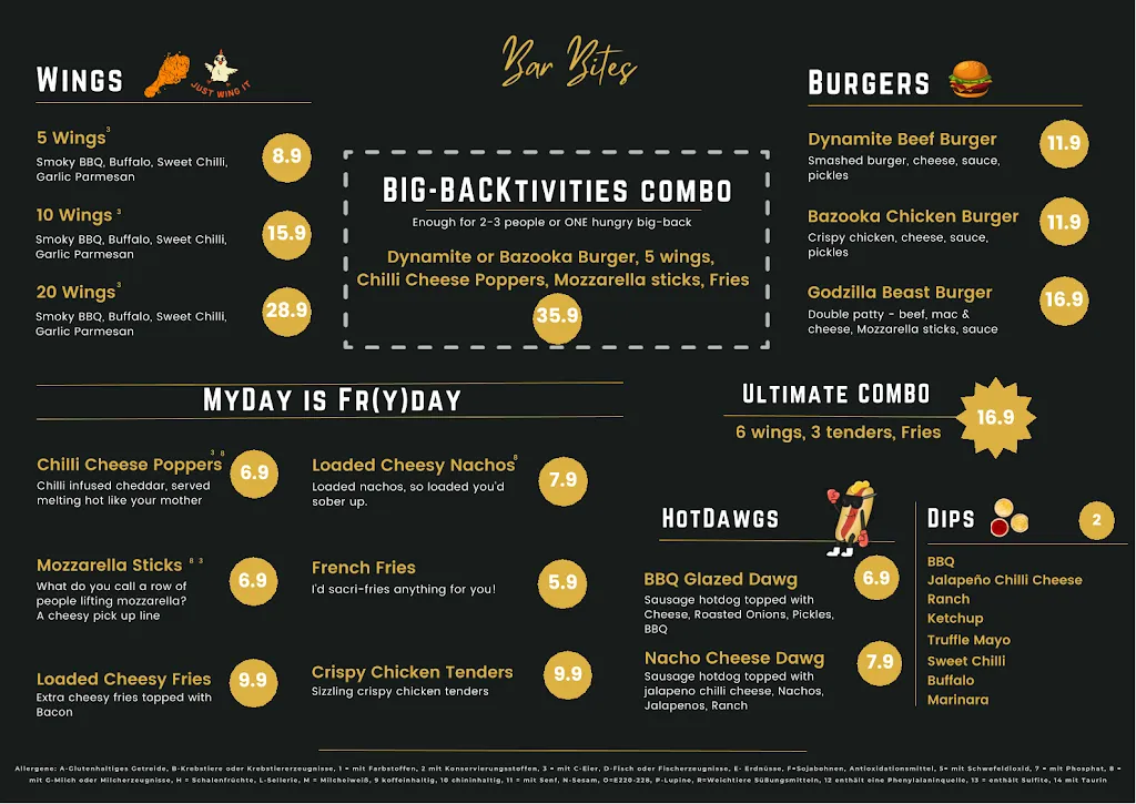 Menu_UNDECIDED Bar_Grafenwöhr_image_1