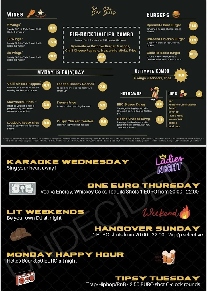 Menu_UNDECIDED Bar_Grafenwöhr_image_2