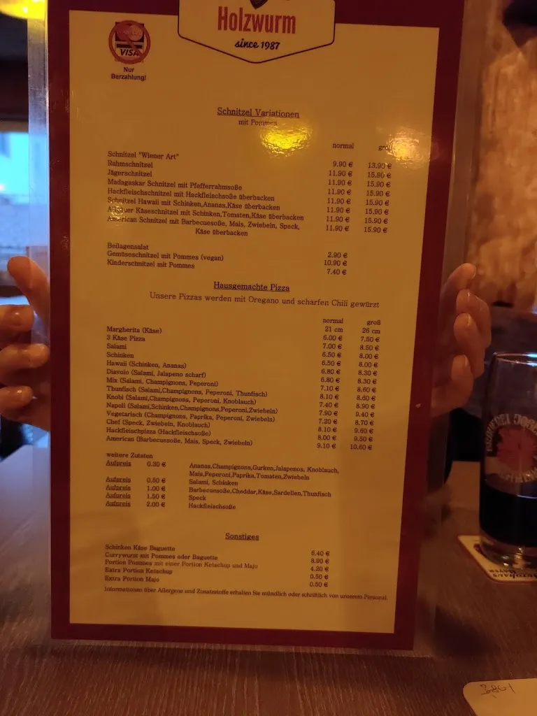 Menu_Holzwurm WIRTSHAUS & BAR_Gößweinstein_image_3
