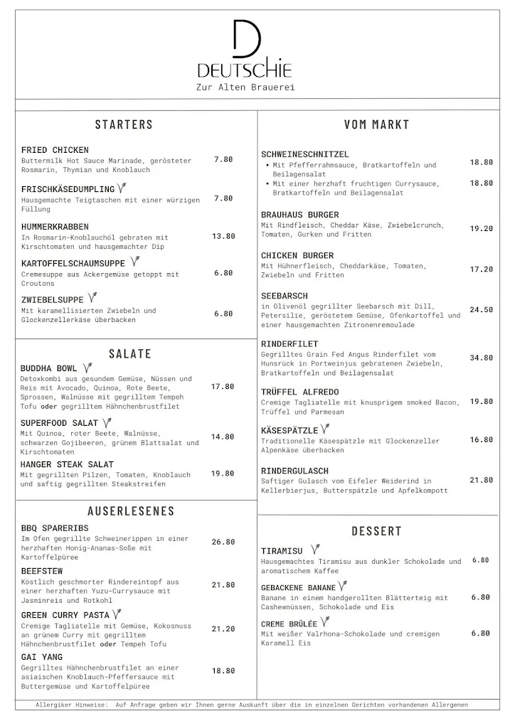 Menu_Restaurant Deutschie - Zur alten Brauerei_Koblenz_image_3