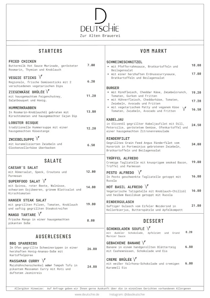 Menu_Restaurant Deutschie - Zur alten Brauerei_Koblenz_image_4
