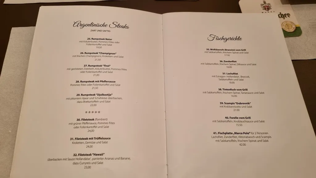 Menu_Dubrovnik Restaurant / Koblenz_Koblenz_immagine_3
