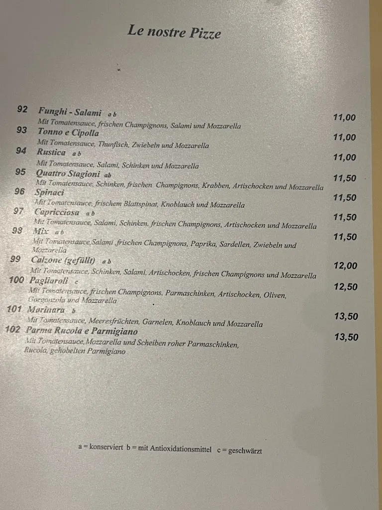 Menu_La Gondola - Koblenz_Koblenz_immagine_2