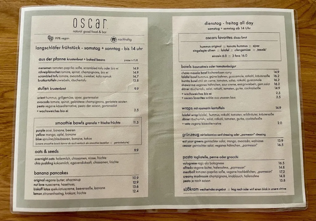 Menu_oscar natural good food & bar_Koblenz_image_2