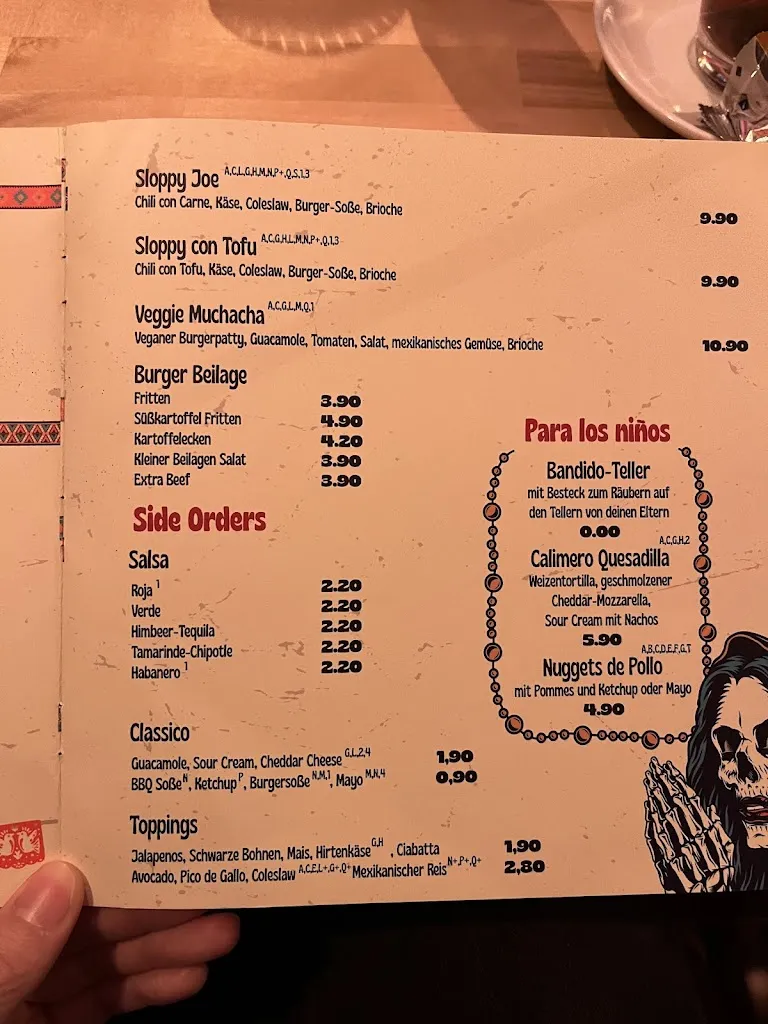 Menu_La Cha Cha Cha_Koblenz_immagine_2