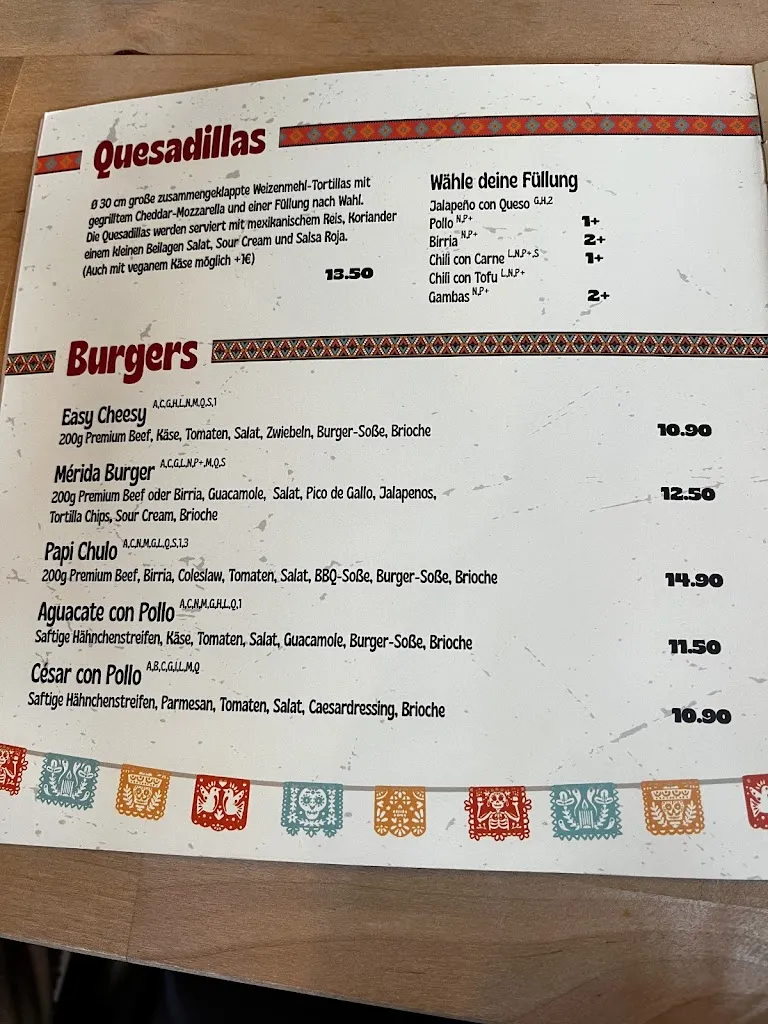 Menu_La Cha Cha Cha_Koblenz_immagine_3