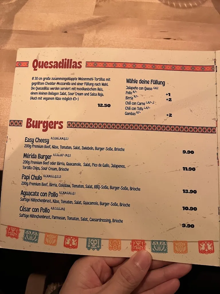 Menu_La Cha Cha Cha_Koblenz_immagine_4